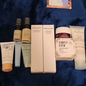 10pc Facial moisturizing bundle